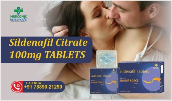 Sildenafil Citrate Tablets 100mg Uses Side Effects Medconic 6465