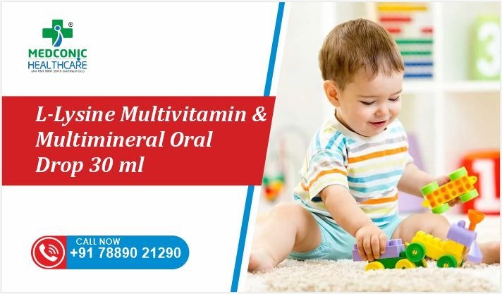 L-Lysine Multivitamin & Multimineral Oral Drop 30 ml