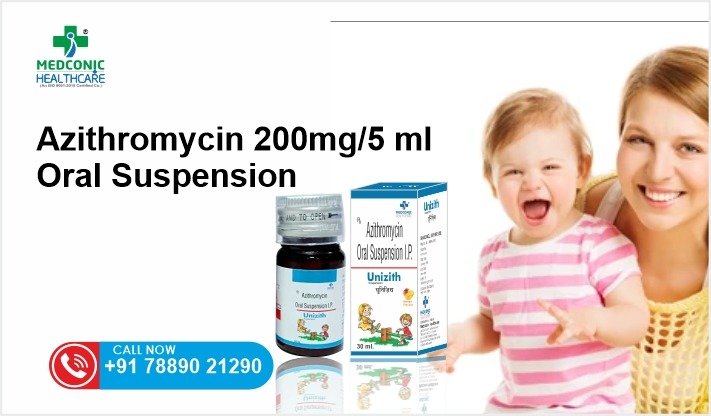 Azithromycin 200 Mg5 ml Oral Suspension