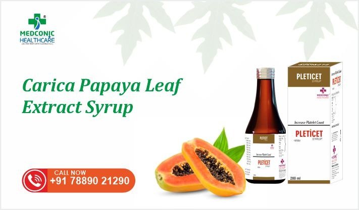 Carica Papaya Leaf Extract Syrup