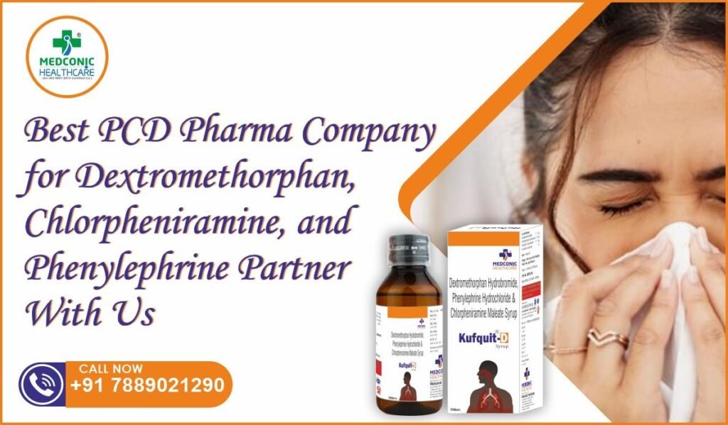 KUFQUIT D - DEXTROMETHORPHAN CHLORPHENIRAMINE and PHENYLEPHRINE